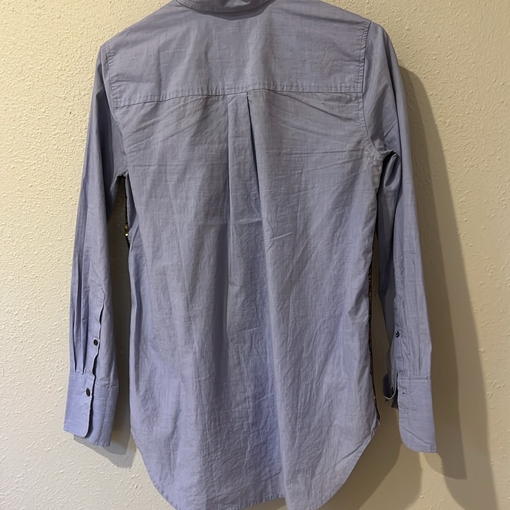 Jcrew Side Sequin Button Down Shirt - image 5